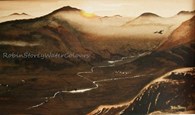 Oxendale, original watercolour painting by Robin Storey