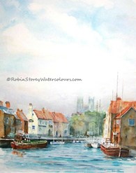 Beverley Beck Morning, original watercolour painting by Robin Storey