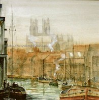 Old Beverley Beck, original watercolour painting by Robin Storey