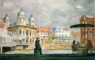Princes Quay, original watercolour painting by Robin Storey