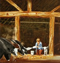 Ladies who lunch, original watercolour painting by Robin Storey