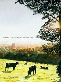 Beverley Minster Clock Towerby Robin Storey