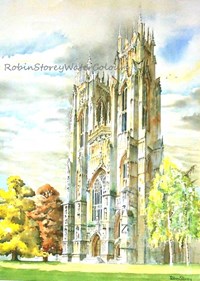 Beverley Minster Clock Towerby Robin Storey