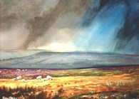 Rosedale, original watercolour painting by Robin Storey