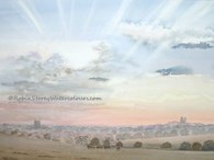 Westwood Dawn, original watercolour painting by Robin Storey