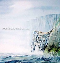 Scale Nab, original watercolour painting by Robin Storey