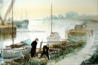 Hessle Haven, original watercolour painting by Robin Storey
