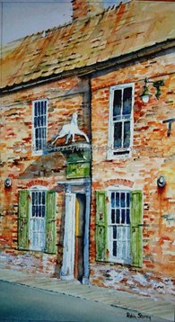 Nellies, original watercolour painting by Robin Storey